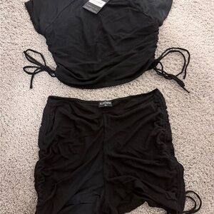 Kona Sol Women's Black Swim Set